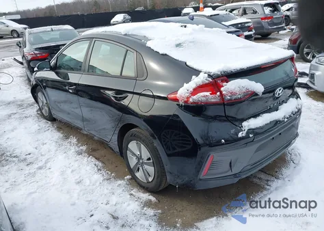 2020 Hyundai Ioniq Hybrid Blue from USA, damaged, VIN KMHC65LC5LU186447